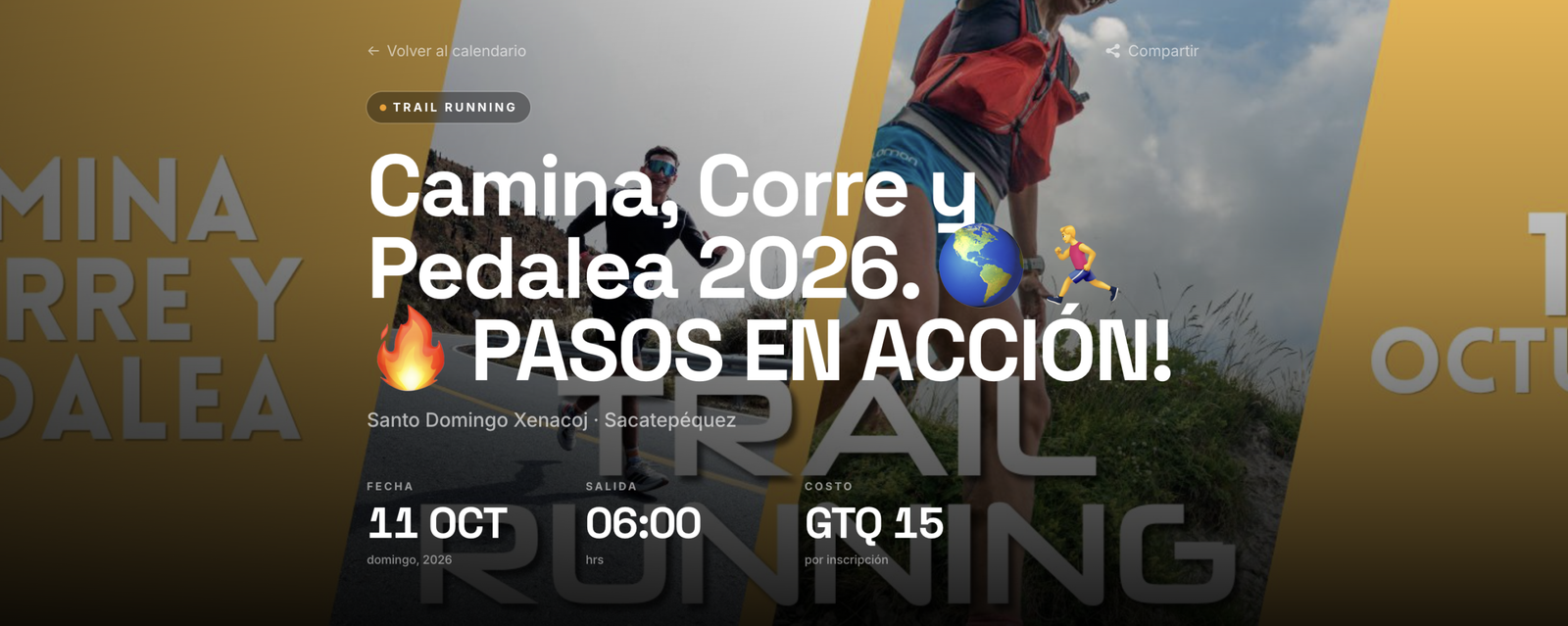 Pasos en acción